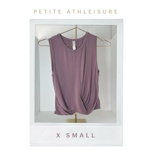 Alo Yoga Front Knot Tank in Mauve, XS